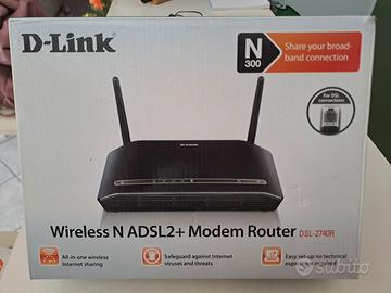 D‑Link DSL‑2740R – Modem Router Wireless N300
