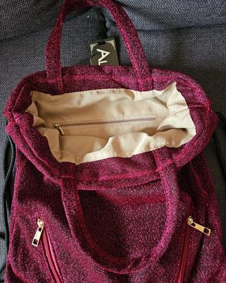 sacca borsa tracolla 