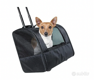 trolley porta  cane con 2 ruote