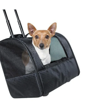 trolley porta  cane con 2 ruote