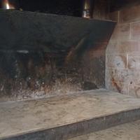 inserto camino ad aria artigianale