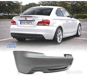 PARAURTI POSTERIORE BMW E82 E88 06-13 LOOK M