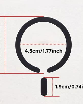 Anello Magnetico Universale Adesivo Compatibile