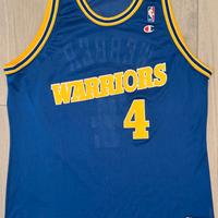 Chris Webber Warriors NBA canotta vintage Curry