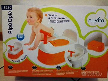 Vasino 4 in 1 Pipù Oplà Nuvita NUOVO