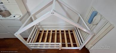 Lettino casetta Montessori 70X140 