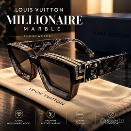 Occhiali da sole Louis Vuitton Millionaire Marble