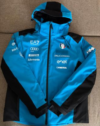 Giacca da sci montagna Azzurra Armani EA7 FISI XL
