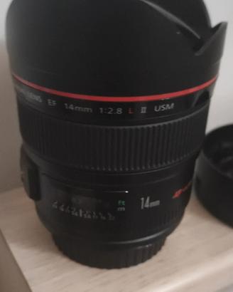 obbiettivo Canon ef Lens 14mm F 1.2,8 II L 