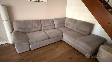 Diivano ad angolo con penisola / divano letto
