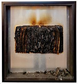 Bernard Aubertin Libro Bruciato 1971 60x60 Archivi