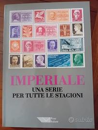 Francobolli editoria: libro sulla serie imperiale