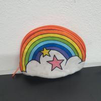 Astuccio a mezza luna arcobaleno