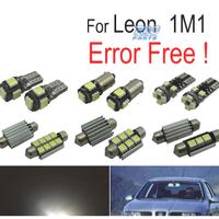 KIT 15 LAMPADE LED INTERNE PER SEAT LEON 1 M 1 99-
