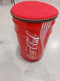 bidone coca cola in latta