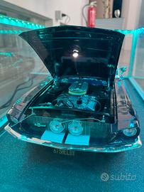 Modello Shelby GT500 in teca con luci