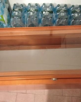 Tavolo consolle Calligaris in legno noce