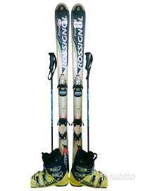 Set Completo Sci Bambino 120 cm + Scarponi + Basto