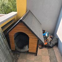 Cuccia esterna per cane taglia grande