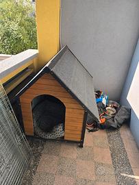 Cuccia esterna per cane taglia grande