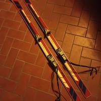 Sci vintage Spalding ERA con attacchi Salomon