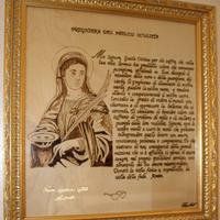 PREGHIERA OCULISTA QUADRO UNICO