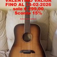 Chitarra elettrificata Alvarez AD60E48SHB(nuova)