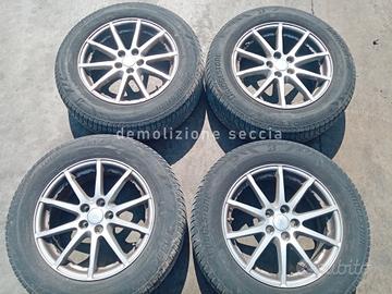 04 CERHI E GOMME RANGE ROVER EVOQUE 17°p ORIGINALI