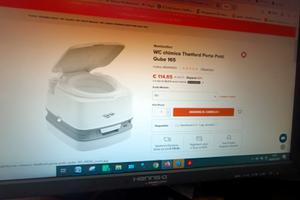 wc chimico thetford porta potti