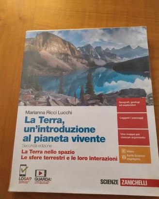 Libro scolastico "La terra, un'introduzione al pia