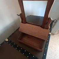 specchio della nonna inclinabile con porta oggetti