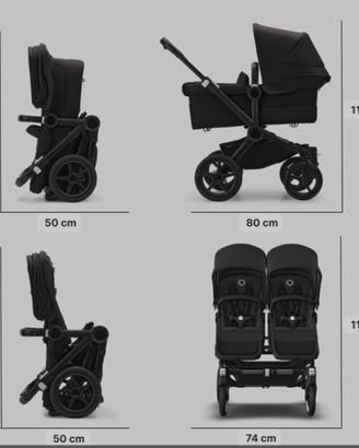 Bugaboo Donkey gemellare/fratellare