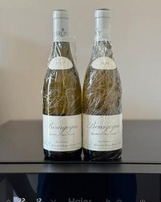 Bourgogne blanc Maison Leroy 2016 2017