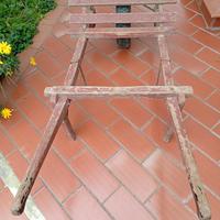 Carriola di legno 