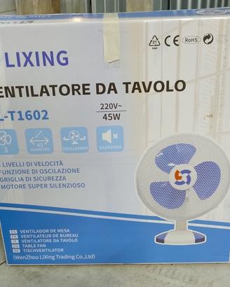 Ventilatore da tavolo