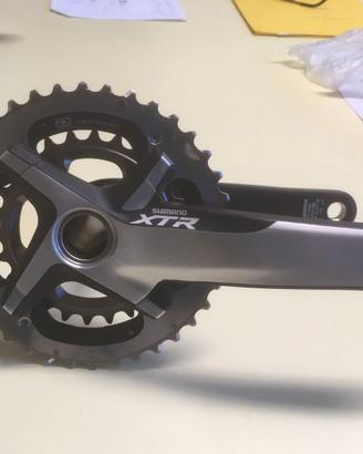 Guarnitura XTR FC-M980 NUOVA pedivelle 170 mm.