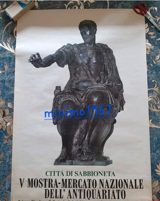manifesto originale Sabbioneta mostra 1979