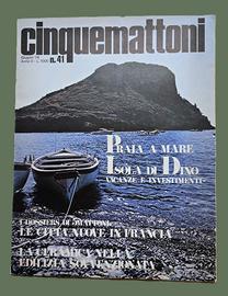 Rivista "cinquemattoni" - Anno V - n. 41 - 06/1974