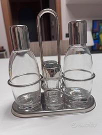 Set Olio Aceto Sale Pepe Vintage