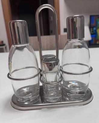 Set Olio Aceto Sale Pepe Vintage