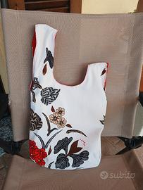 Knot bag stile giapponese double face 