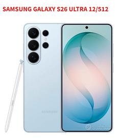 Samsung S26 Ultra 12/512 GB APRILE 2026

