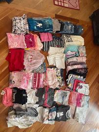 lotto abbigliamento bambina 6 anni