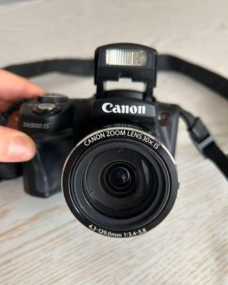 Canon SX500 IS + Custodia