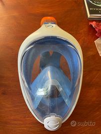 2 maschere snorkeling