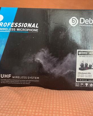 Professional wireless microphone