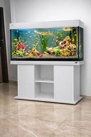 Acquario Ferplast Dubai 190 L completo – LED, CO₂,
