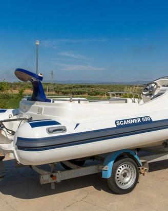 SCANNER 590, CANTIERE SCANNER, ANNO 2009.