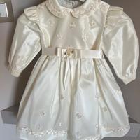 Vestitino da battesimo per bambina