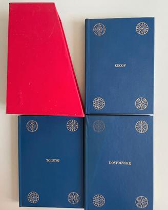 Cofanetto Vintage Scrittori Russi MONDADORI 1968